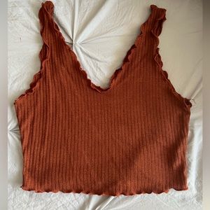 Burnt orange tank top